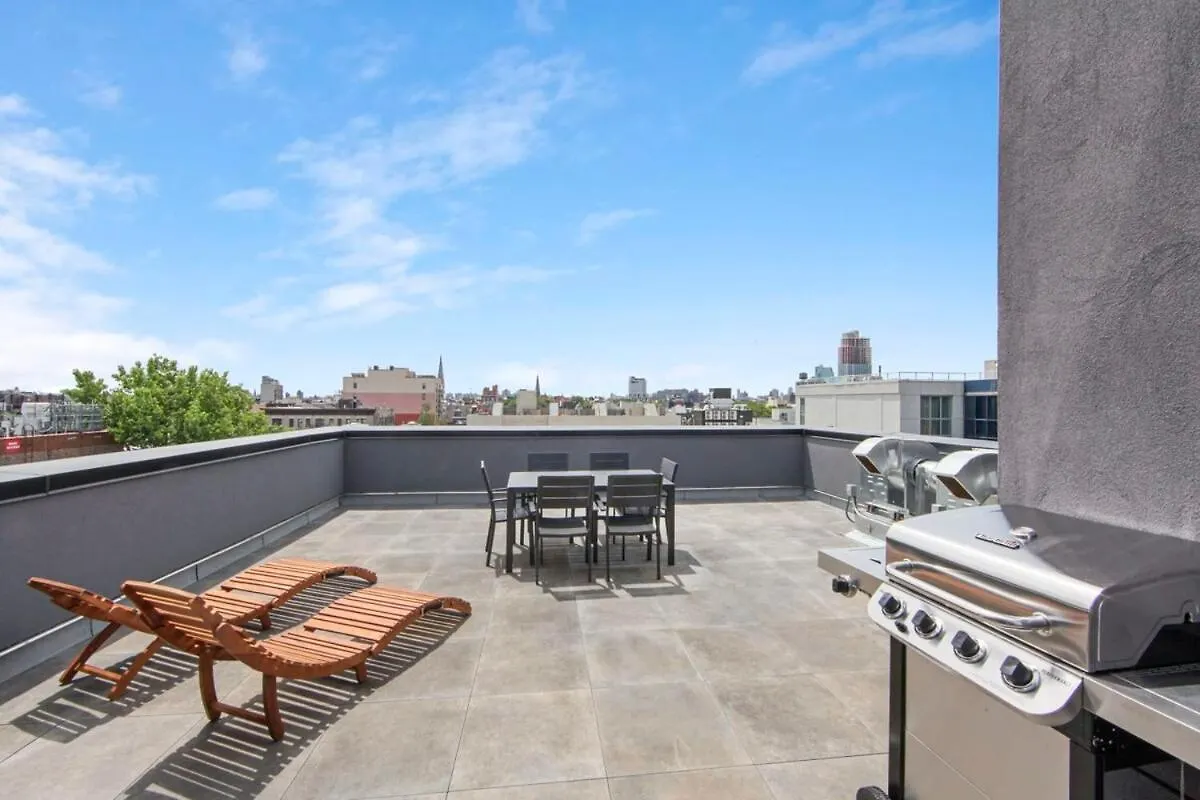 149Bk-601 New Ph 2Br-2Bath Private Rooftop W D New York Casa vacanze